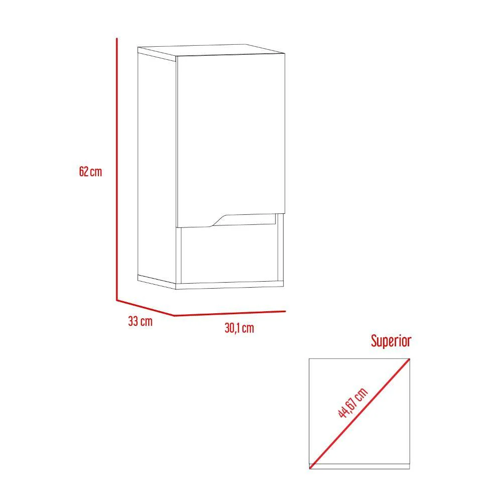 GABINETE DE BAÑO APOLIS, PLATA OSCURO Y CAFÉ CLARO, CON ESPACIO PARA GUARDAR OBJETOS DE ASEO PERSONAL X2 - Image 12