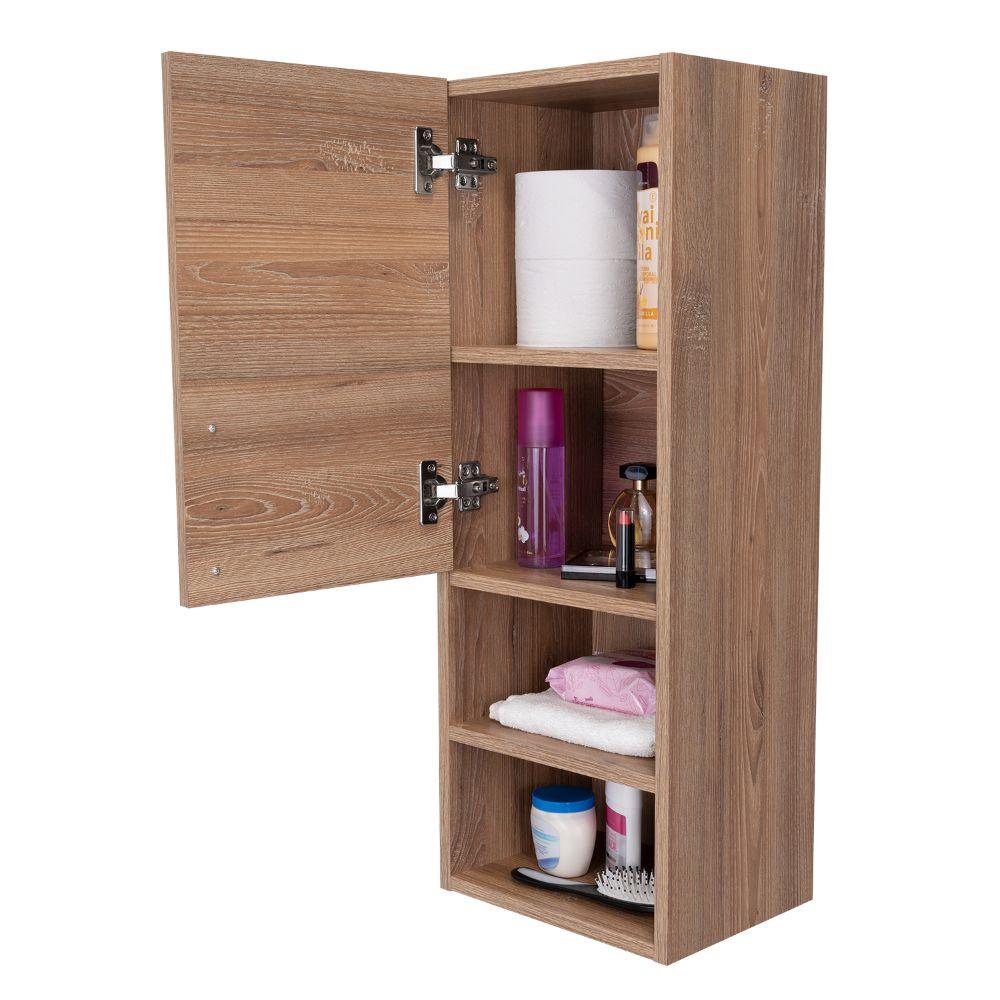 GABINETE DE BAÑO APOLIS, MIEL, CON ESPACIO PARA GUARDAR OBJETOS DE ASEO PERSONAL X2 - Image 3