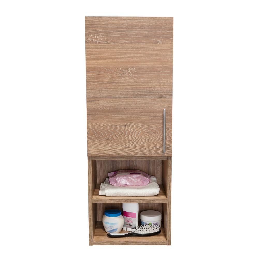 GABINETE DE BAÑO APOLIS, MIEL, CON ESPACIO PARA GUARDAR OBJETOS DE ASEO PERSONAL X2 - Image 4