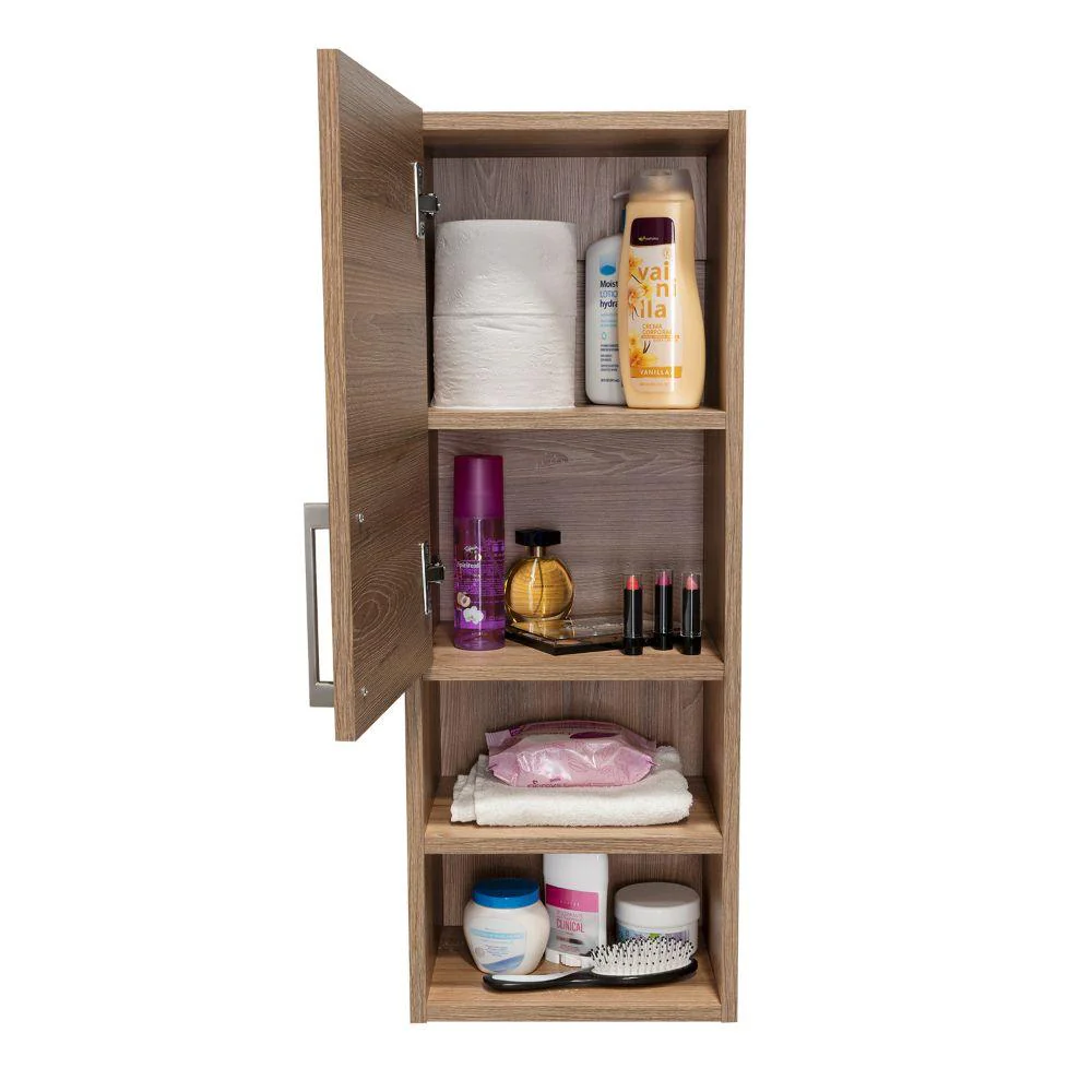 GABINETE DE BAÑO APOLIS, MIEL, CON ESPACIO PARA GUARDAR OBJETOS DE ASEO PERSONAL X2 - Image 5