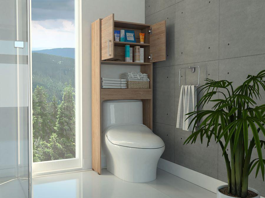 GABINETE DE BAÑO APOLIS, MIEL, IDEAL PARA AHORRAR ESPACIO - Image 2