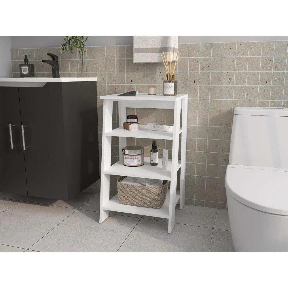 GABINETE DE BAÑO AQUA 3 PEQUEÑO, BLANCO DUQUEZA, CON VARIEDAD DE ENTREPAÑOS ZF - Image 2
