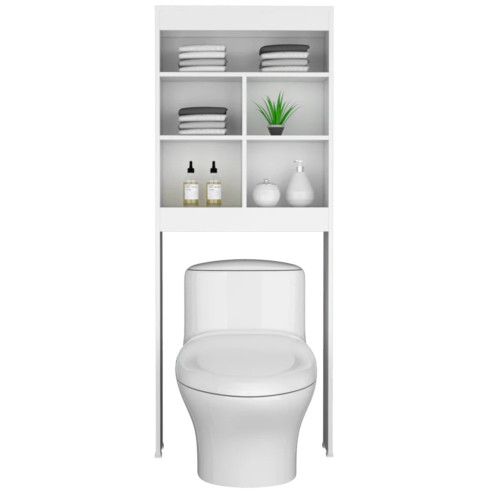 GABINETE DE BAÑO BABEL, BLANCO, AMPLIOS ESPACIOS PARA COLOCAR OBJETOS DECORATIVOS - Image 2