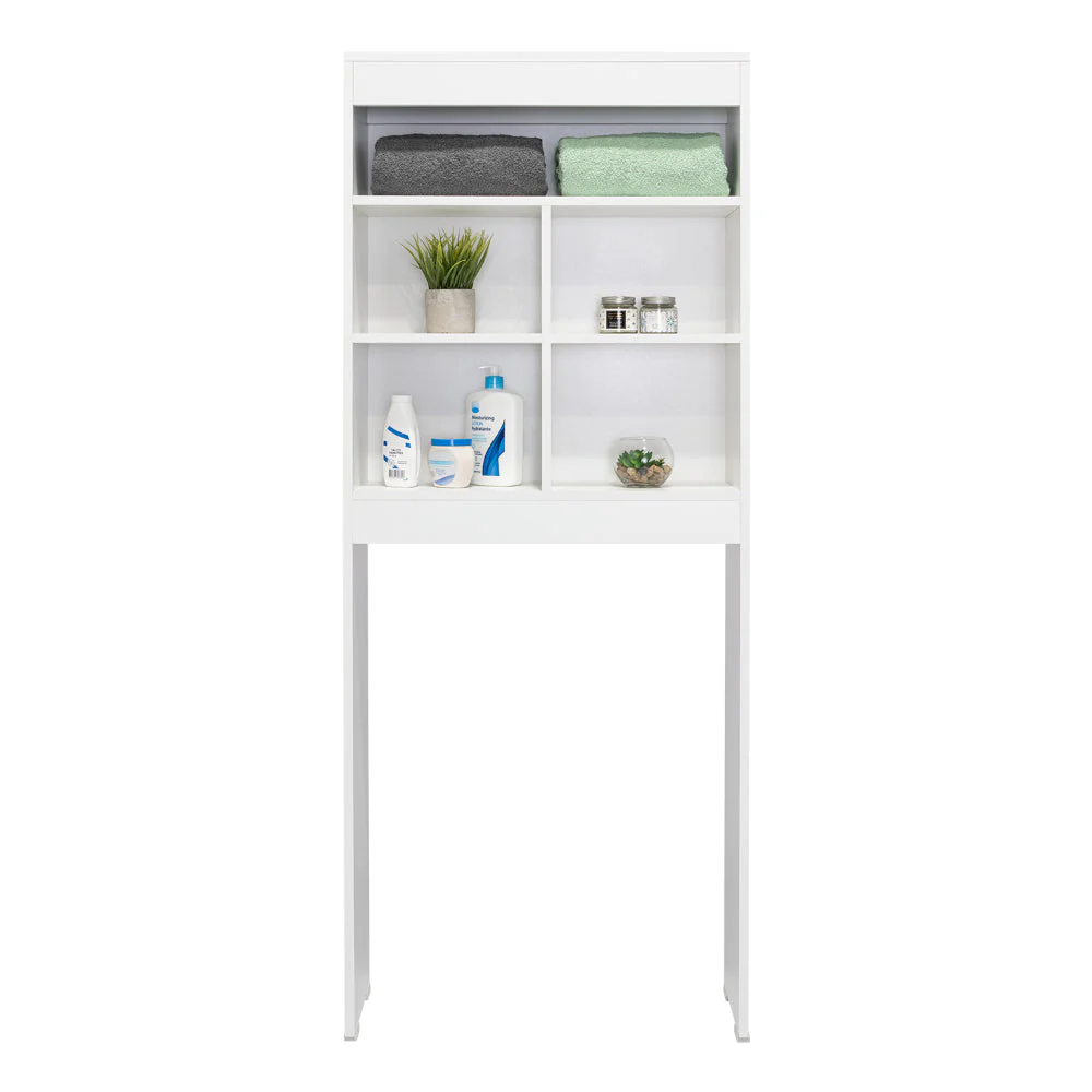GABINETE DE BAÑO BABEL, BLANCO, AMPLIOS ESPACIOS PARA COLOCAR OBJETOS DECORATIVOS - Image 5
