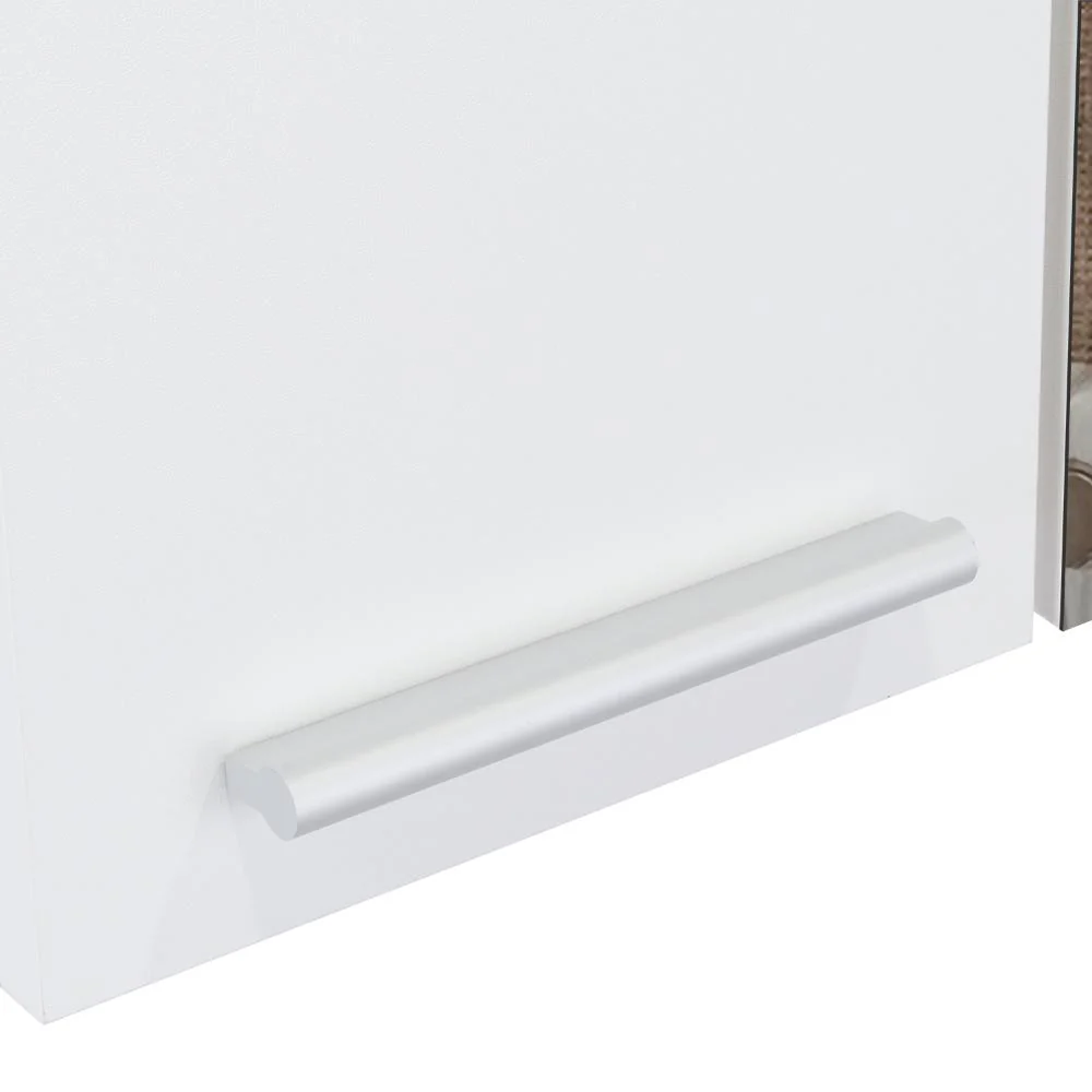 GABINETE DE BAÑO DEPP, BLANCO, CON ESPEJO BISELADO DE BUEN TAMAÑO Y VARIOS ENTREPAÑOS - Image 9