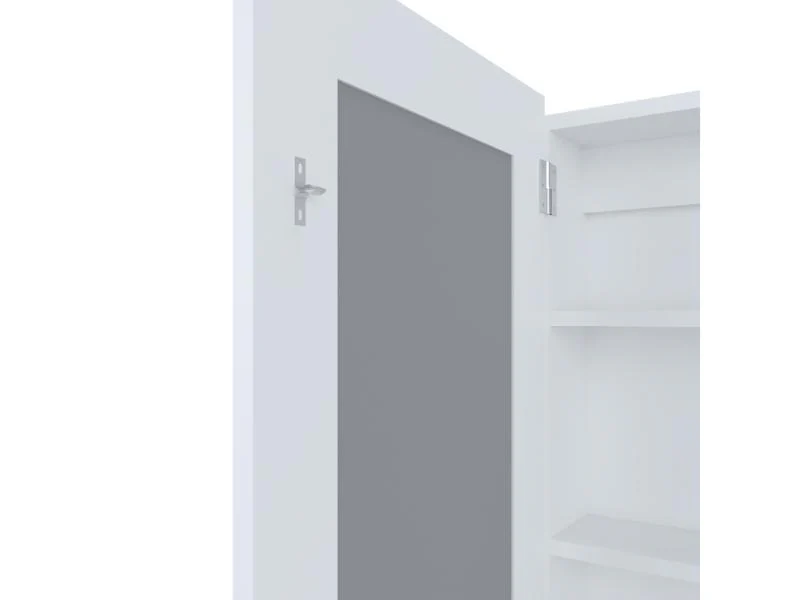 GABINETE DE BAÑO CARY, BLANCO, CON PUERTA ESPEJO Y TRES ENTREPAÑOS ZF - Image 5