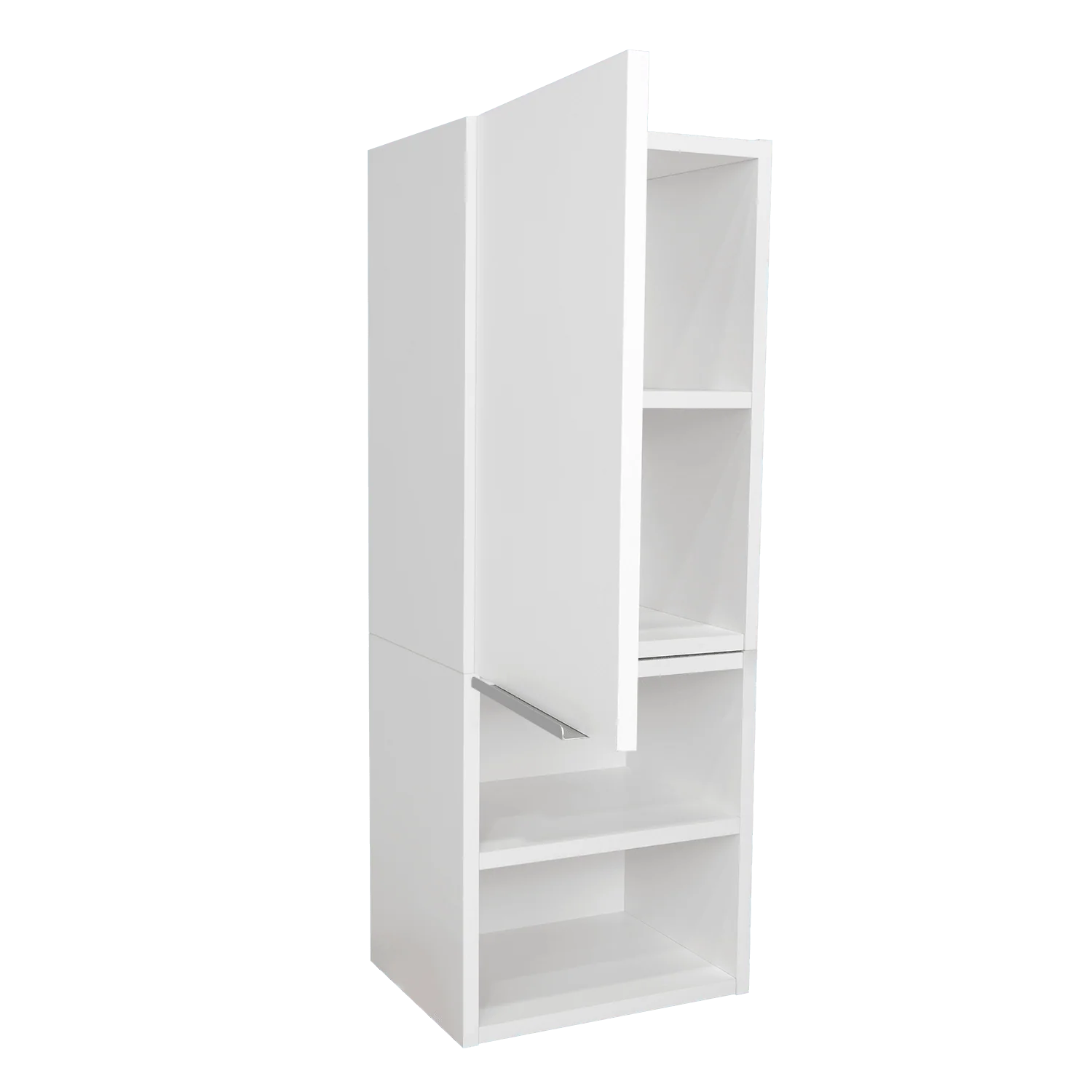 GABINETE DE BAÑO CIRO, BLANCO, CON AMPLIO ESPACIO PARA GUARDAR OBJETOS DE ASEO PERSONA - Image 8