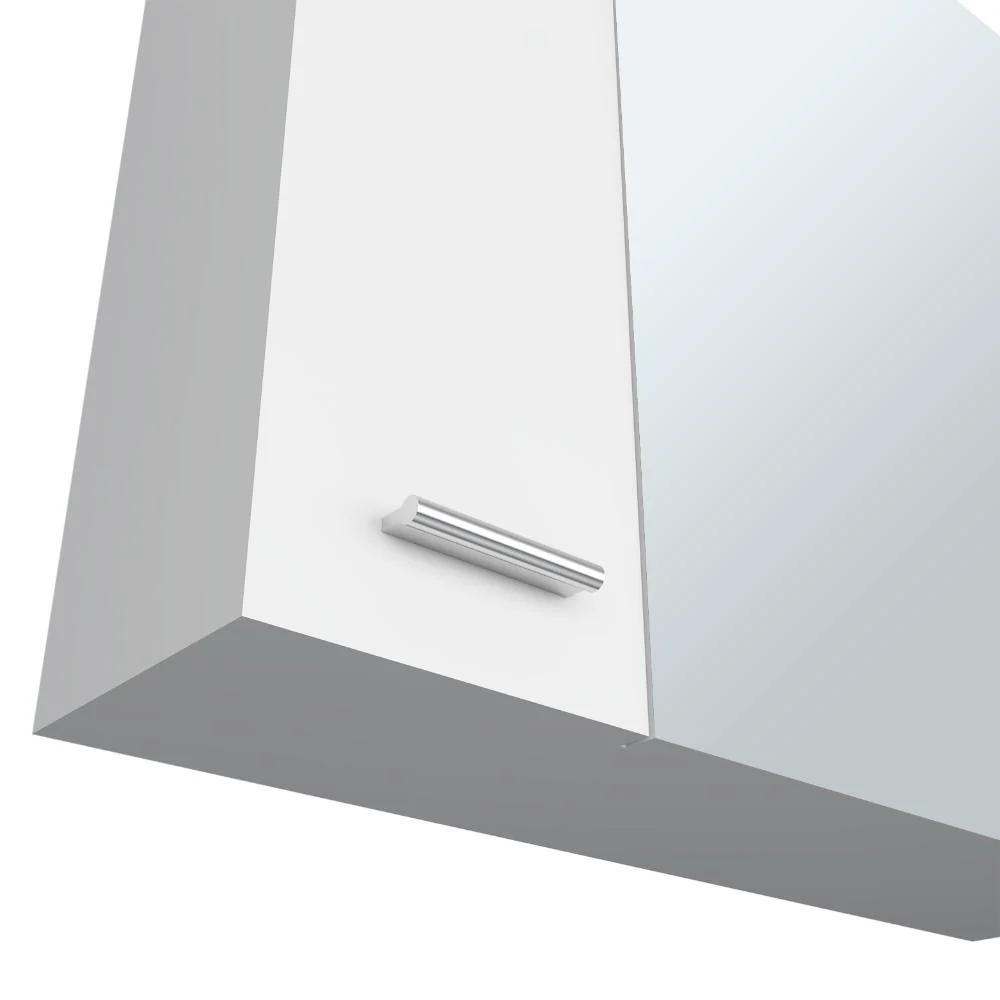 GABINETE DE BAÑO DEPP, BLANCO, CON PUERTA ESPEJO BISELADO Y DOS ENTREPAÑOS ZF - Image 6