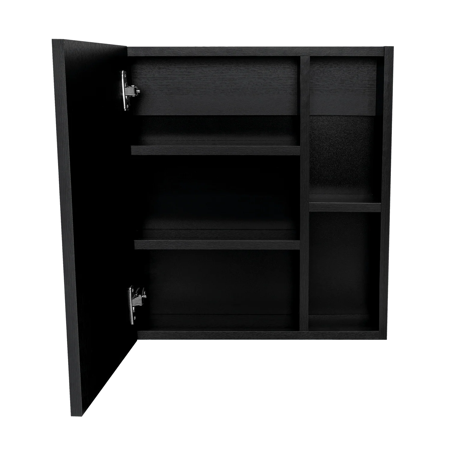 GABINETE DE BAÑO LABELL, WENGUE, CON PUERTA Y ENTREPAÑOS - Image 10