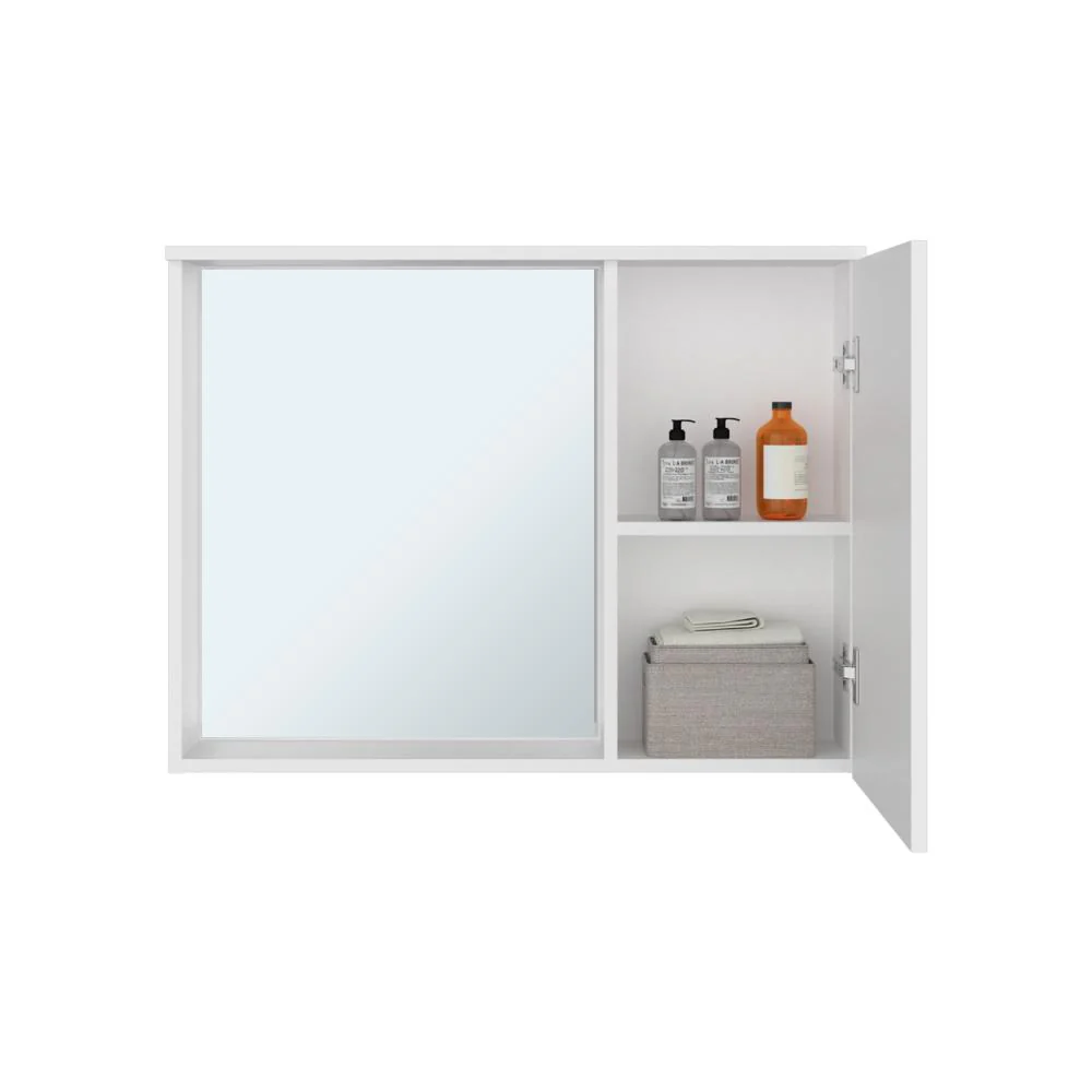 Gabinete De Baño Lagoa, Blanco, Con espacio para guardar objetos de aseo personal ZF - Image 2