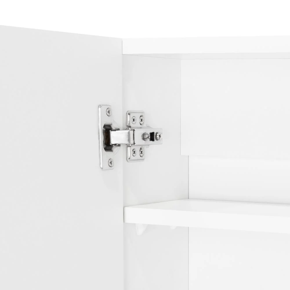 GABINETE DE BAÑO LUPEK, BLANCO, CON TUBO Y MANIJA METÁLICAS - Image 11