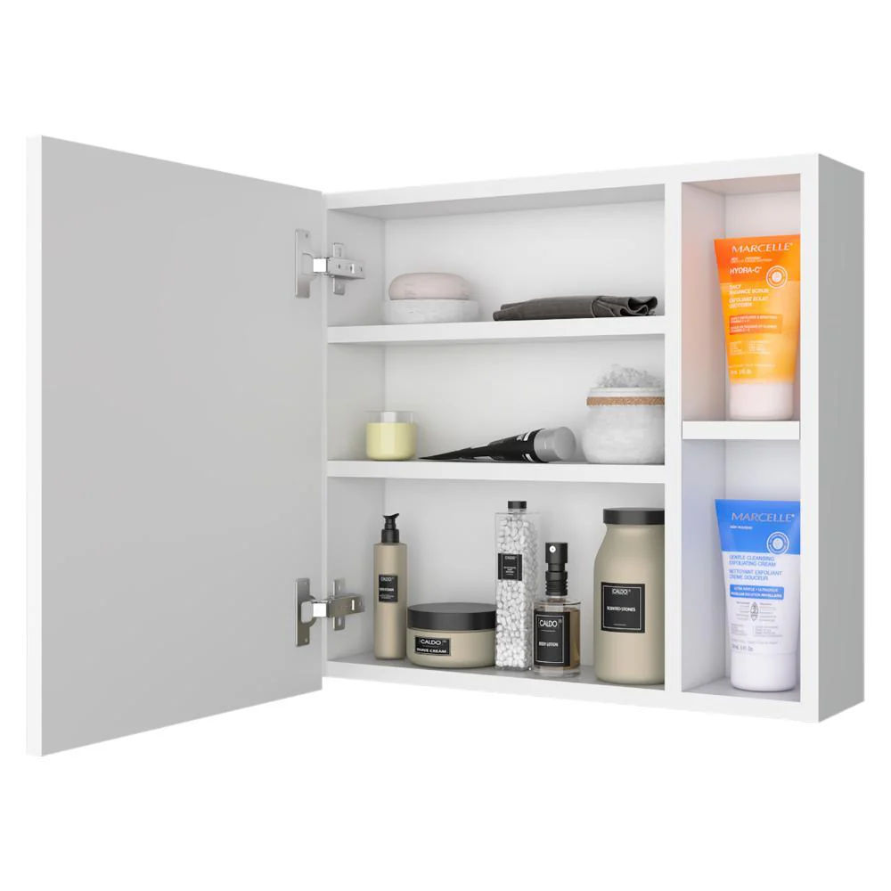 GABINETE DE BAÑO OMAN, BLANCO, CON UN ESPEJO Y FACIL INSTALACION ZF