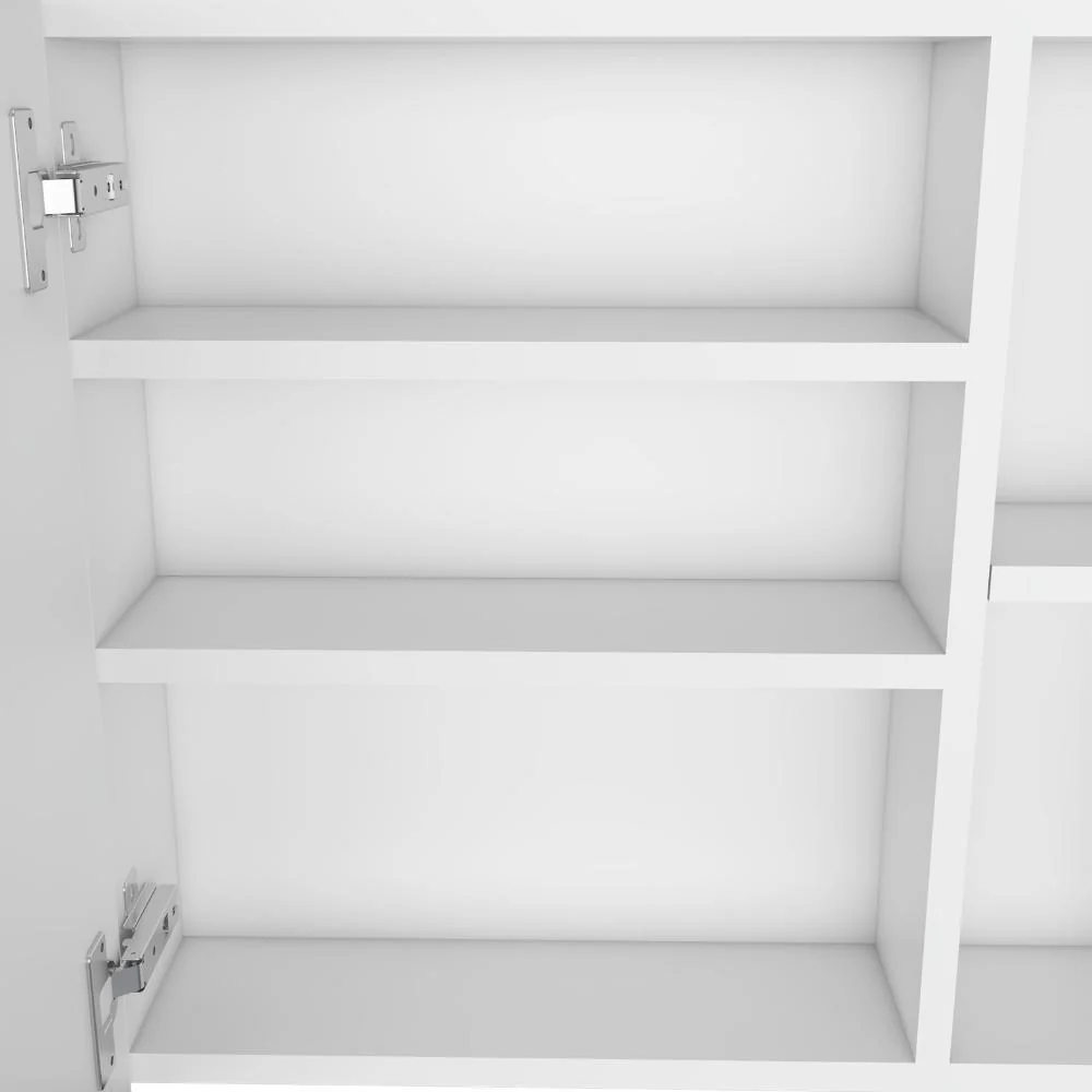 GABINETE DE BAÑO OMAN, BLANCO, CON UN ESPEJO Y FACIL INSTALACION ZF - Image 10