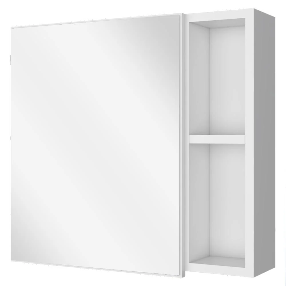 GABINETE DE BAÑO OMAN, BLANCO, CON UN ESPEJO Y FACIL INSTALACION ZF - Image 6