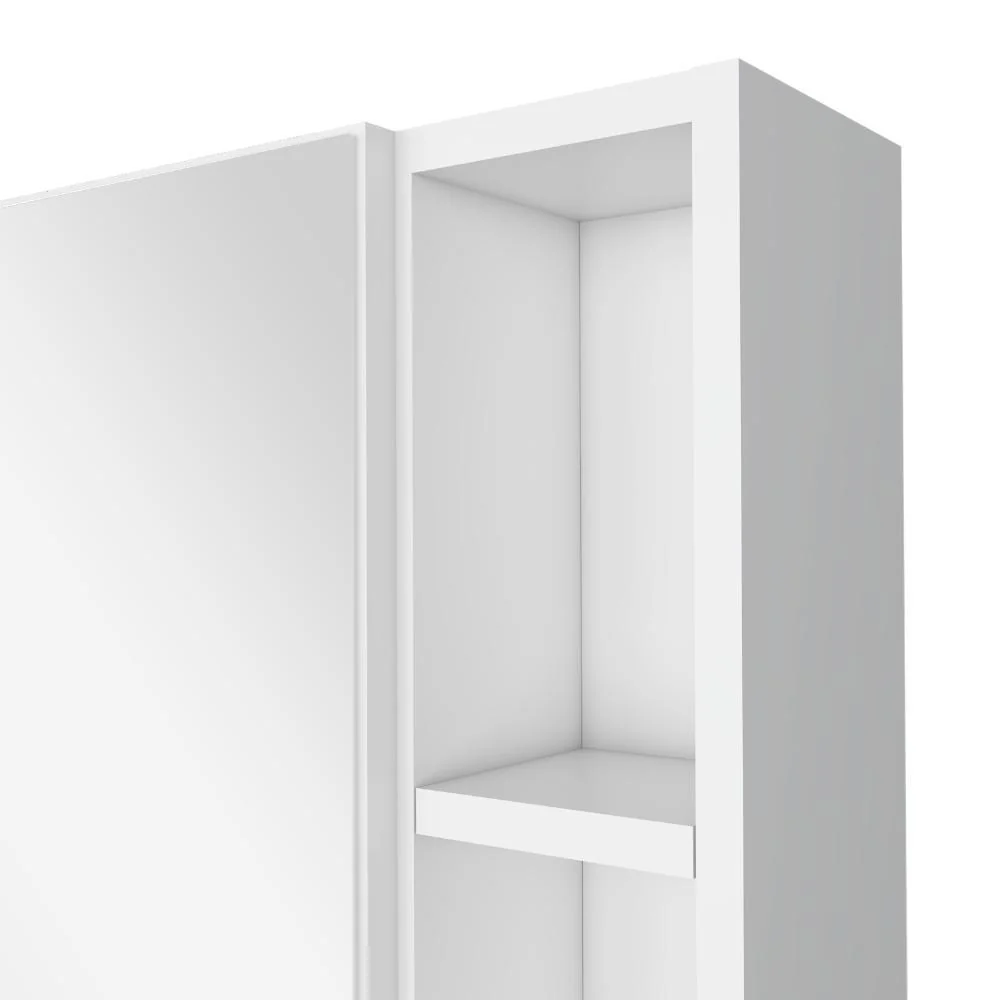 GABINETE DE BAÑO OMAN, BLANCO, CON UN ESPEJO Y FACIL INSTALACION ZF - Image 8