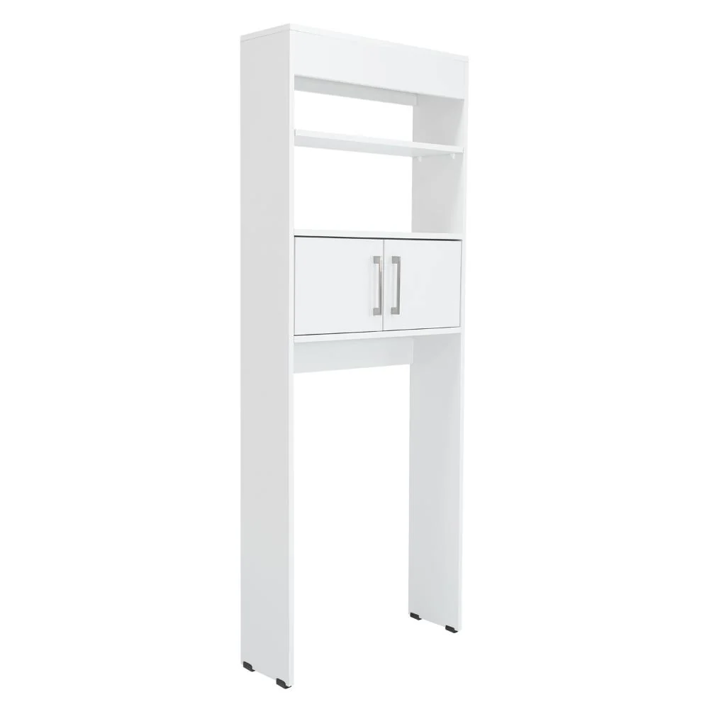 GABINETE DE BAÑO OPORTO, BLANCO, AHORRADOR DE ESPACIO