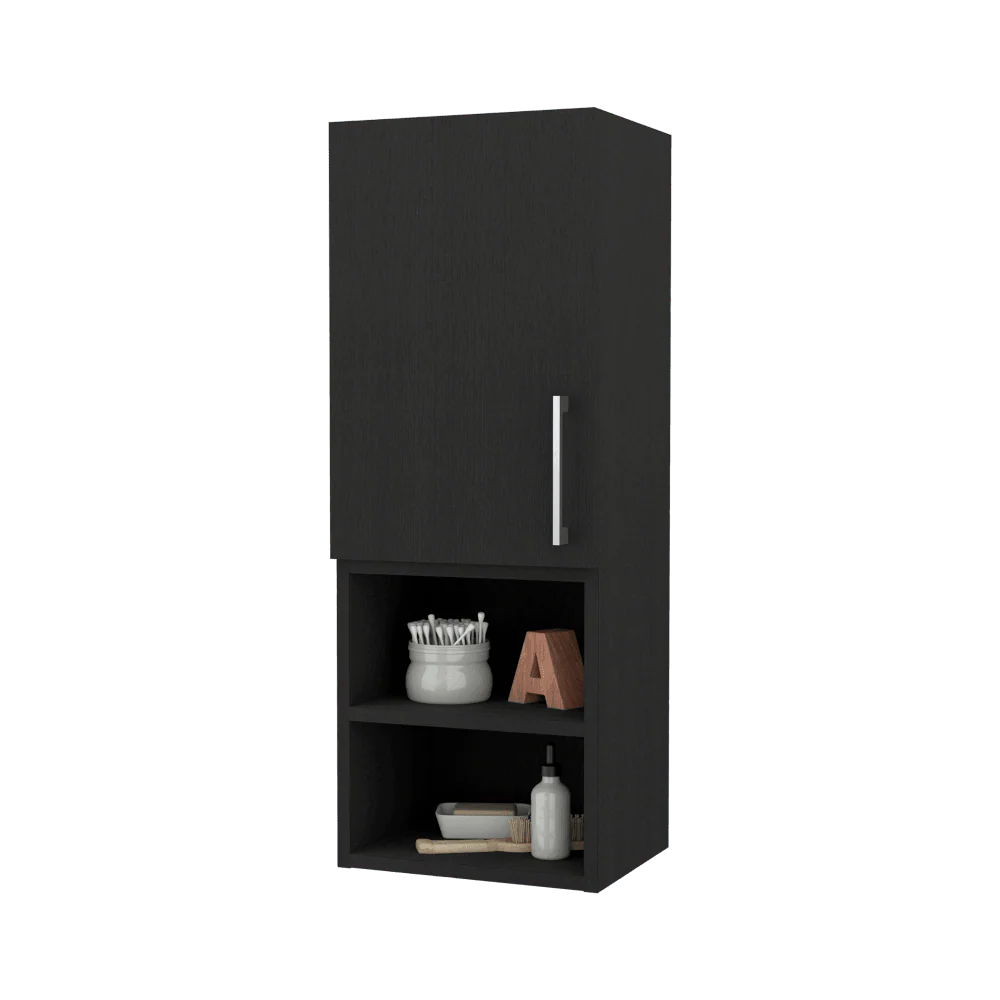 GABINETE DE BAÑO OPORTO, WENGUE, CON ESPACIO PARA GUARDAR OBJETOS DE ASEO PERSONAL ZF - Image 3