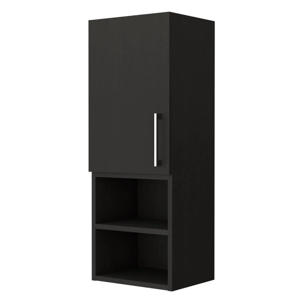 GABINETE DE BAÑO OPORTO, WENGUE, CON ESPACIO PARA GUARDAR OBJETOS DE ASEO PERSONAL ZF - Image 5