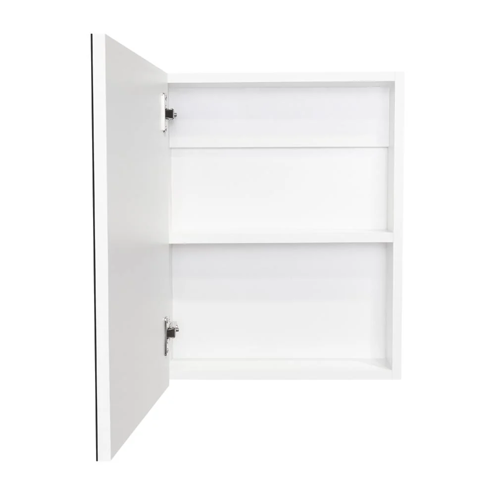 GABINETE DE BAÑO PÉRSICO, BLANCO, CON PUERTA ESPEJO Y DOS ENTREPAÑOS PARA UBICAR OBJETOS - Image 5