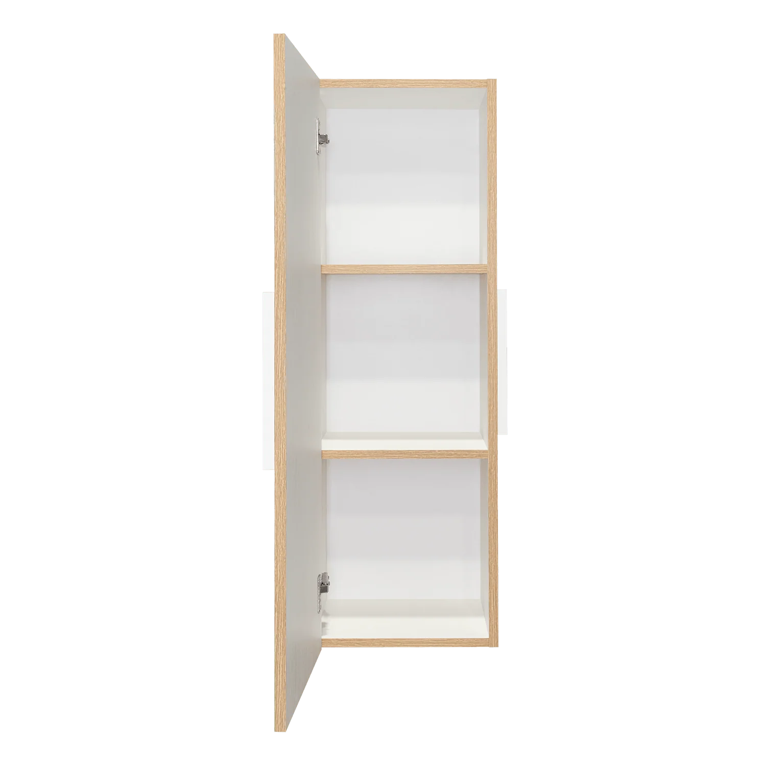 GABINETE DE BAÑO PICASSO, BLANCO Y CAFÉ CLARO, CON ESPACIO PARA GUARDAR OBJETOS DE ASEO  ZF - Image 10
