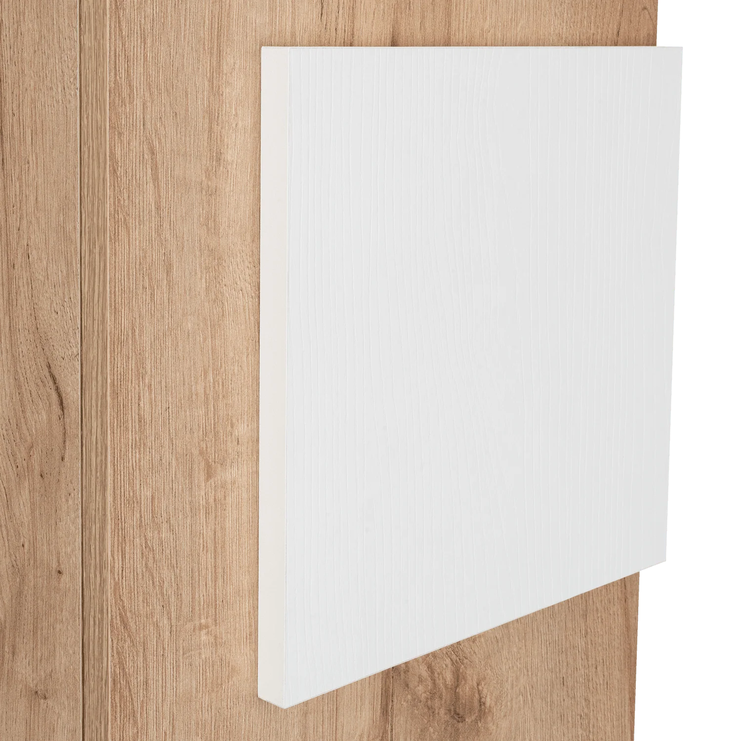 GABINETE DE BAÑO PICASSO, BLANCO Y CAFÉ CLARO, CON ESPACIO PARA GUARDAR OBJETOS DE ASEO  ZF - Image 11