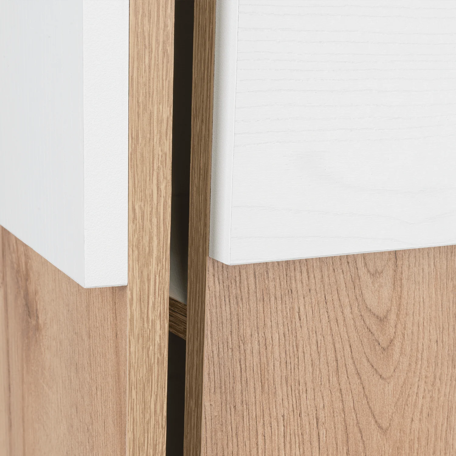 GABINETE DE BAÑO PICASSO, BLANCO Y CAFÉ CLARO, CON ESPACIO PARA GUARDAR OBJETOS DE ASEO  ZF - Image 12