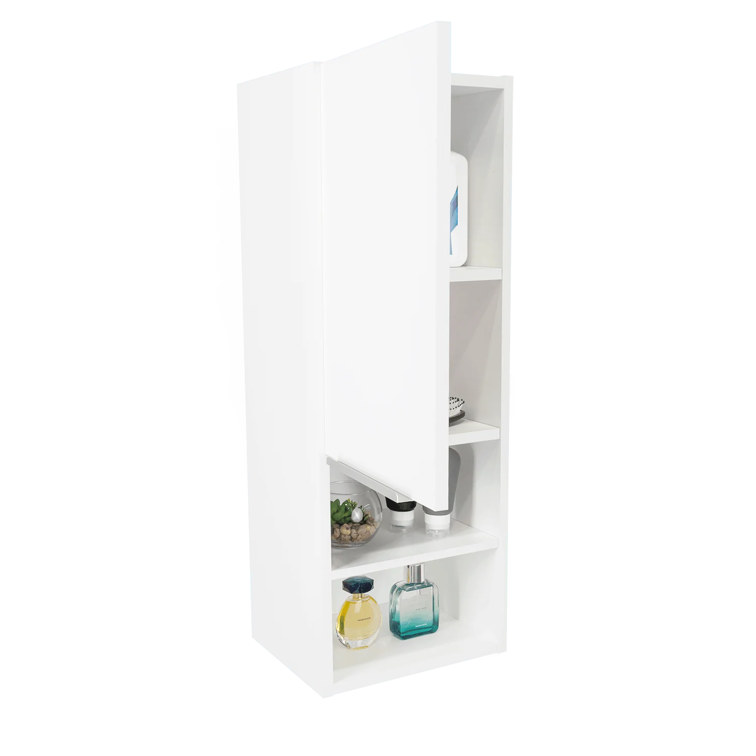 GABINETE DE BAÑO REAL, BLANCO, CON TRES ENTREPAÑOS ZF X2 - Image 3