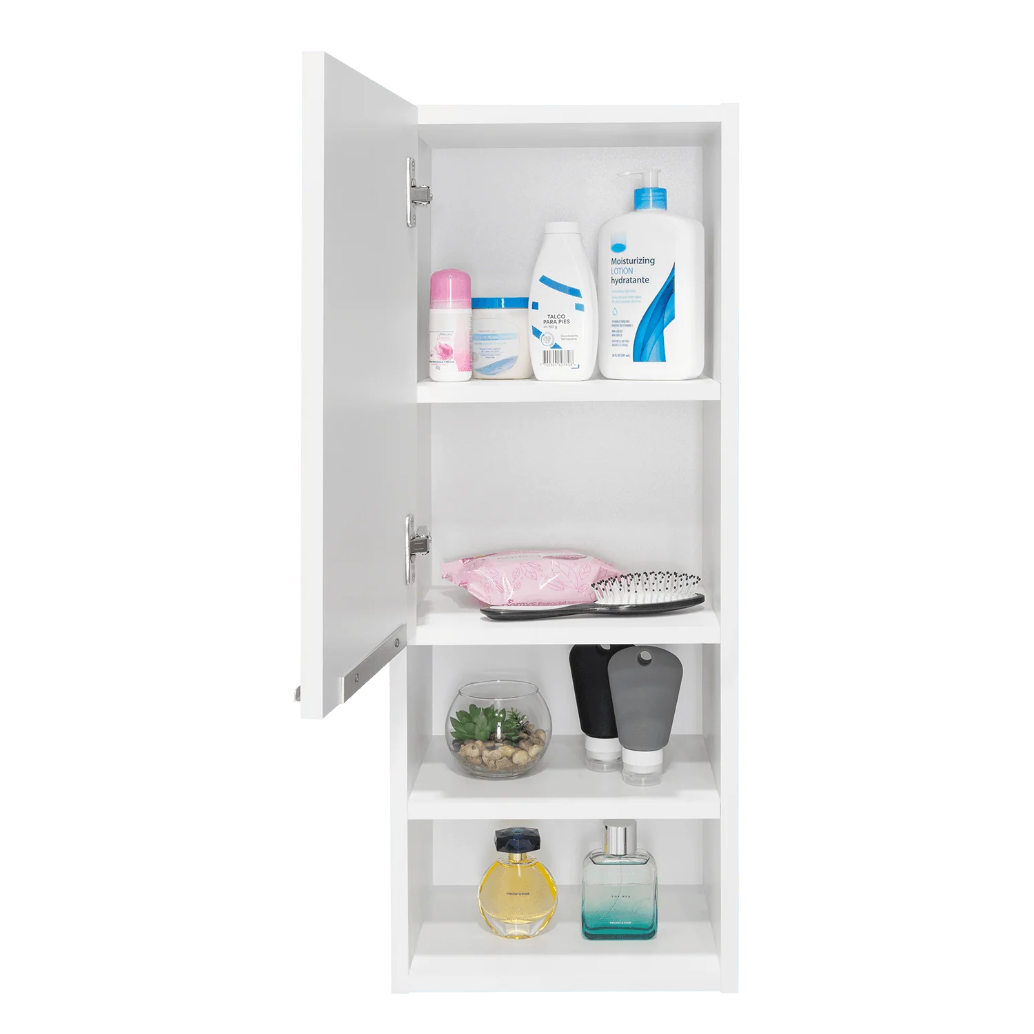 GABINETE DE BAÑO REAL, BLANCO, CON TRES ENTREPAÑOS ZF X2 - Image 5
