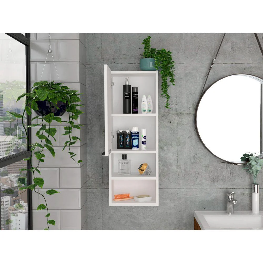 GABINETE DE BAÑO REAL, BLANCO, CON TRES ENTREPAÑOS ZF X2 - Image 6