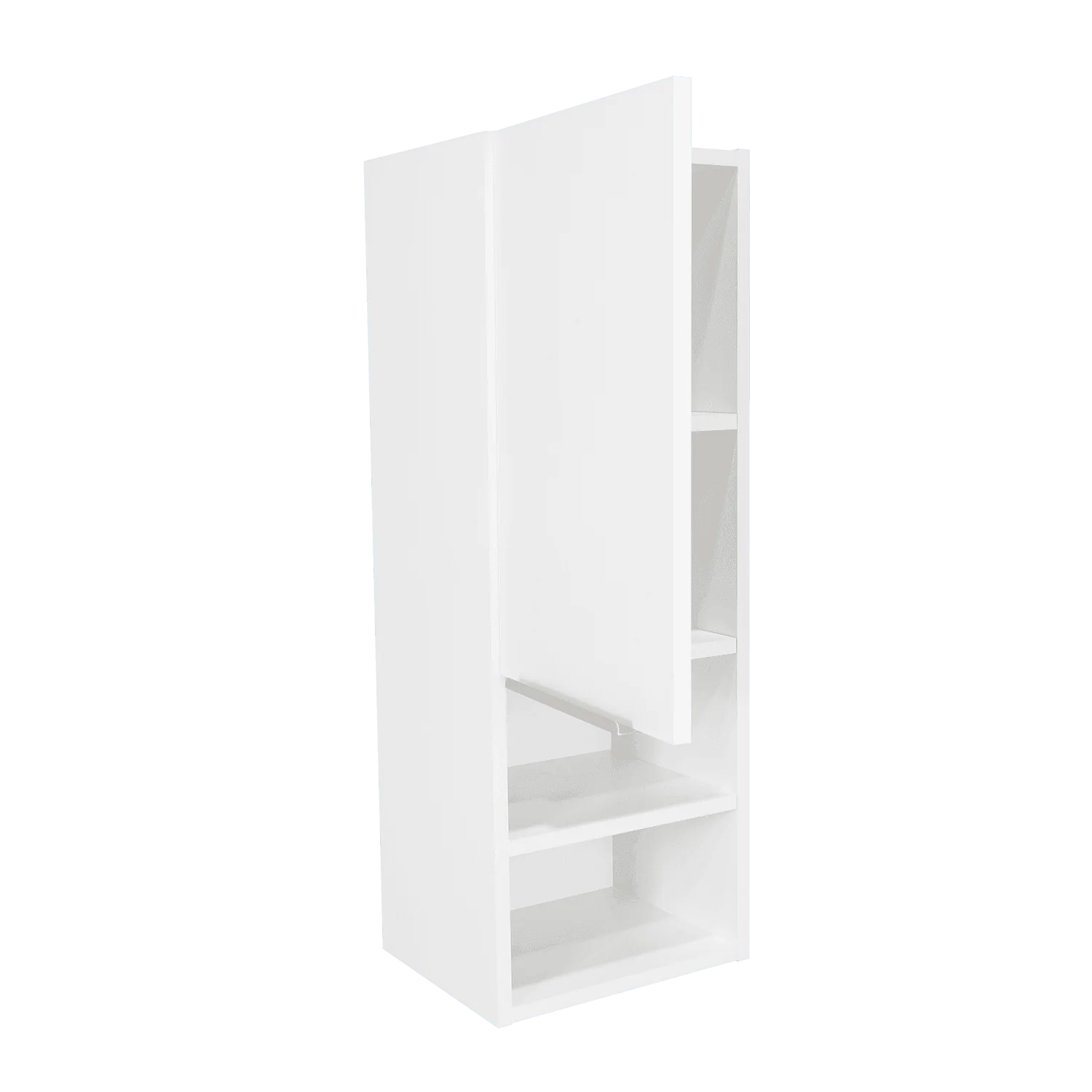 GABINETE DE BAÑO REAL, BLANCO, CON TRES ENTREPAÑOS ZF X2 - Image 8