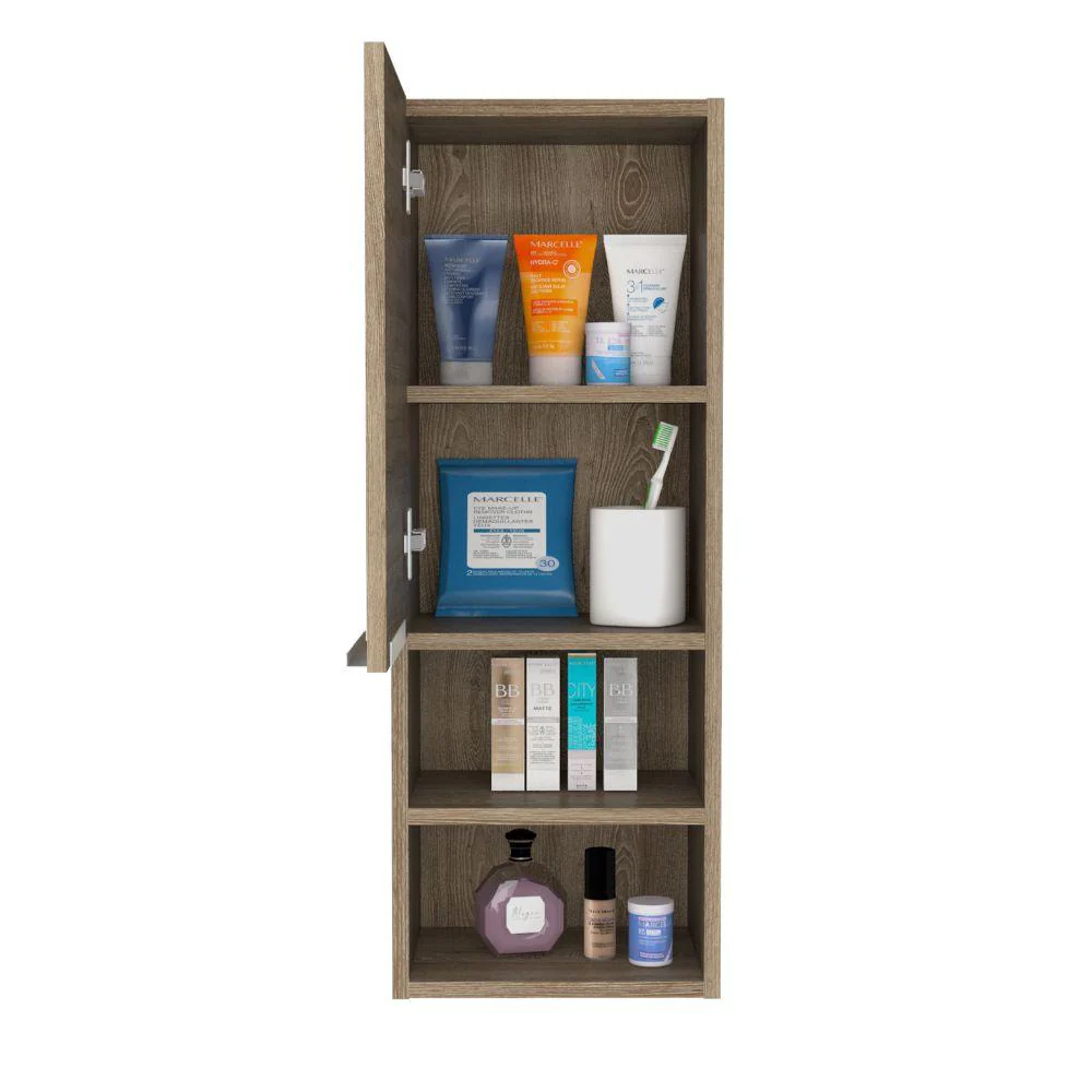 GABINETE DE BAÑO REAL, MIEL, CON TRES ENTREPAÑOS ZF - Image 4