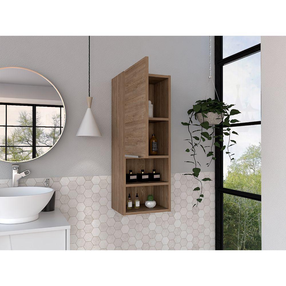 GABINETE DE BAÑO REAL, MIEL, CON TRES ENTREPAÑOS ZF - Image 5