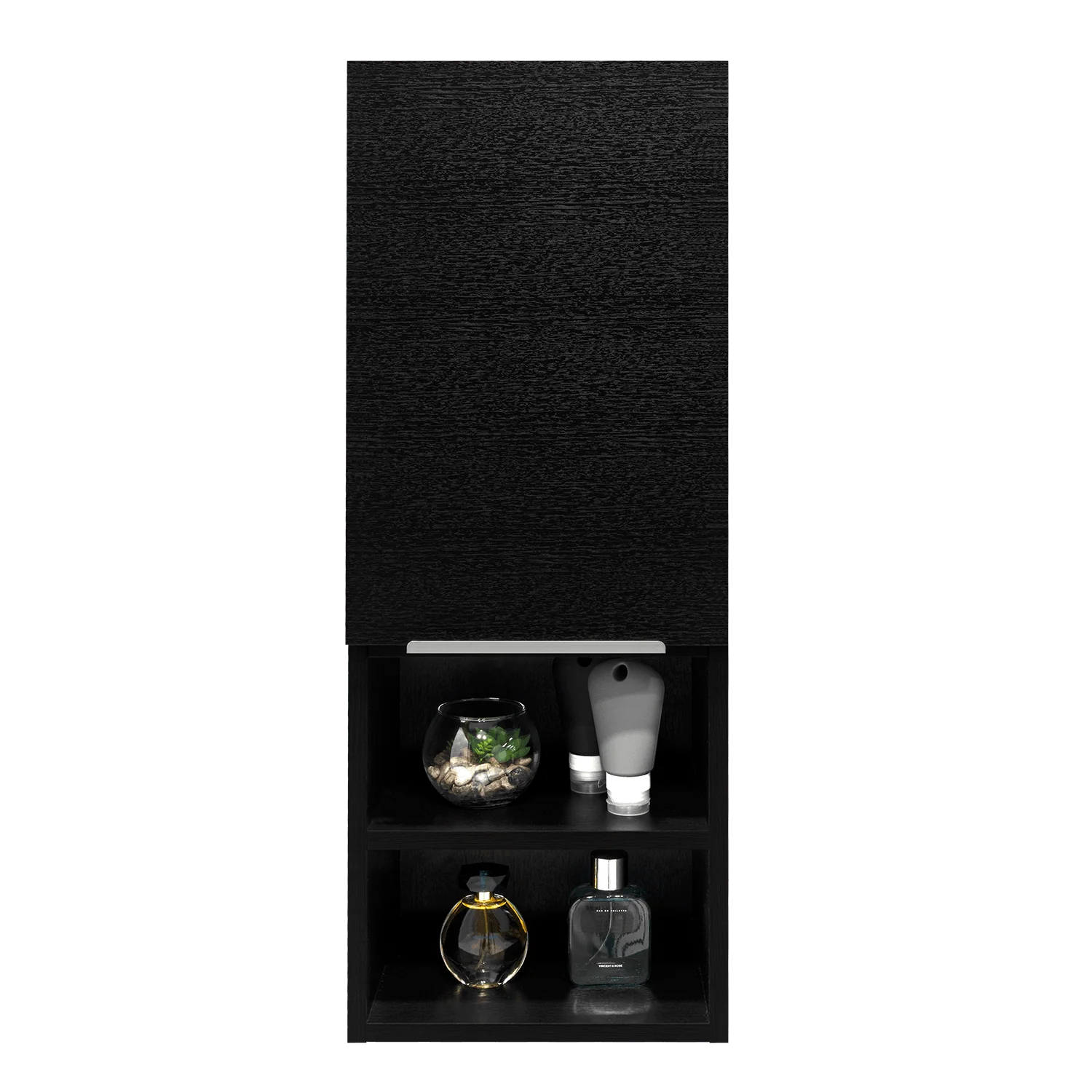 GABINETE DE BAÑO REAL, WENGUE, CON TRES ENTREPAÑOS - Image 3