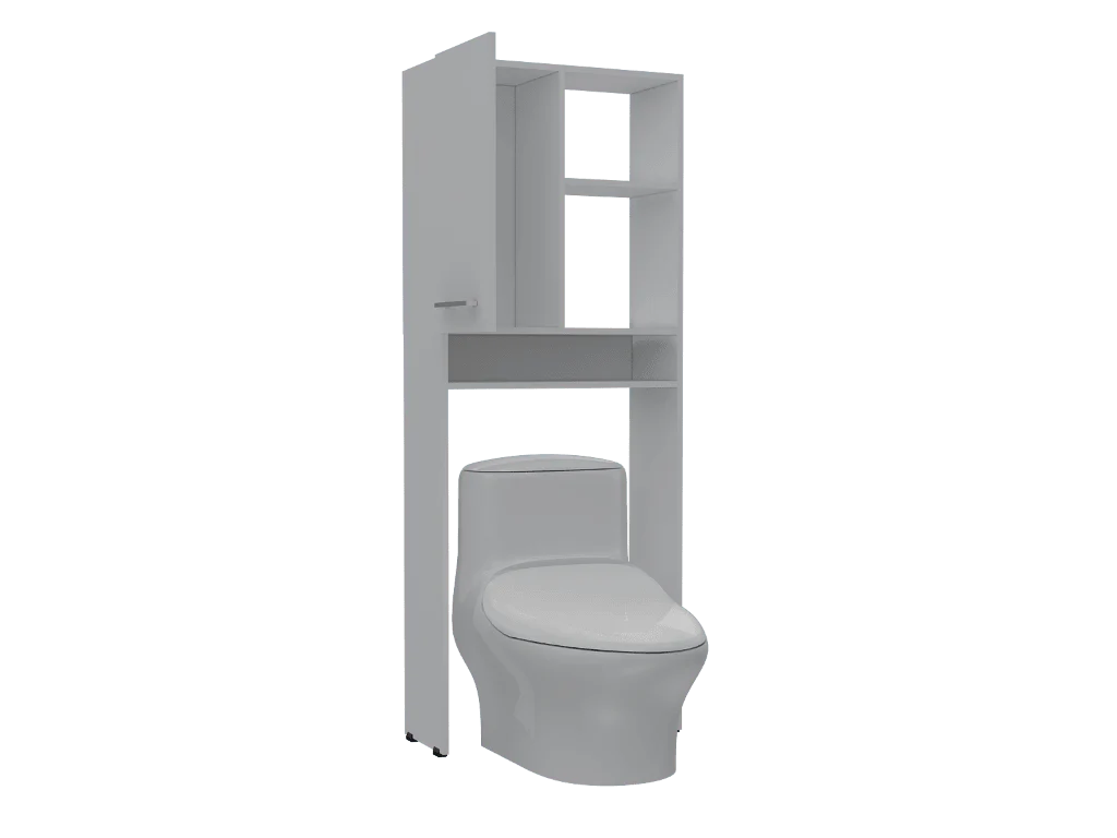 GABINETE DE BAÑO SHARON, BLANCO, IDEAL PARA AHORRAR ESPACIO - Image 2