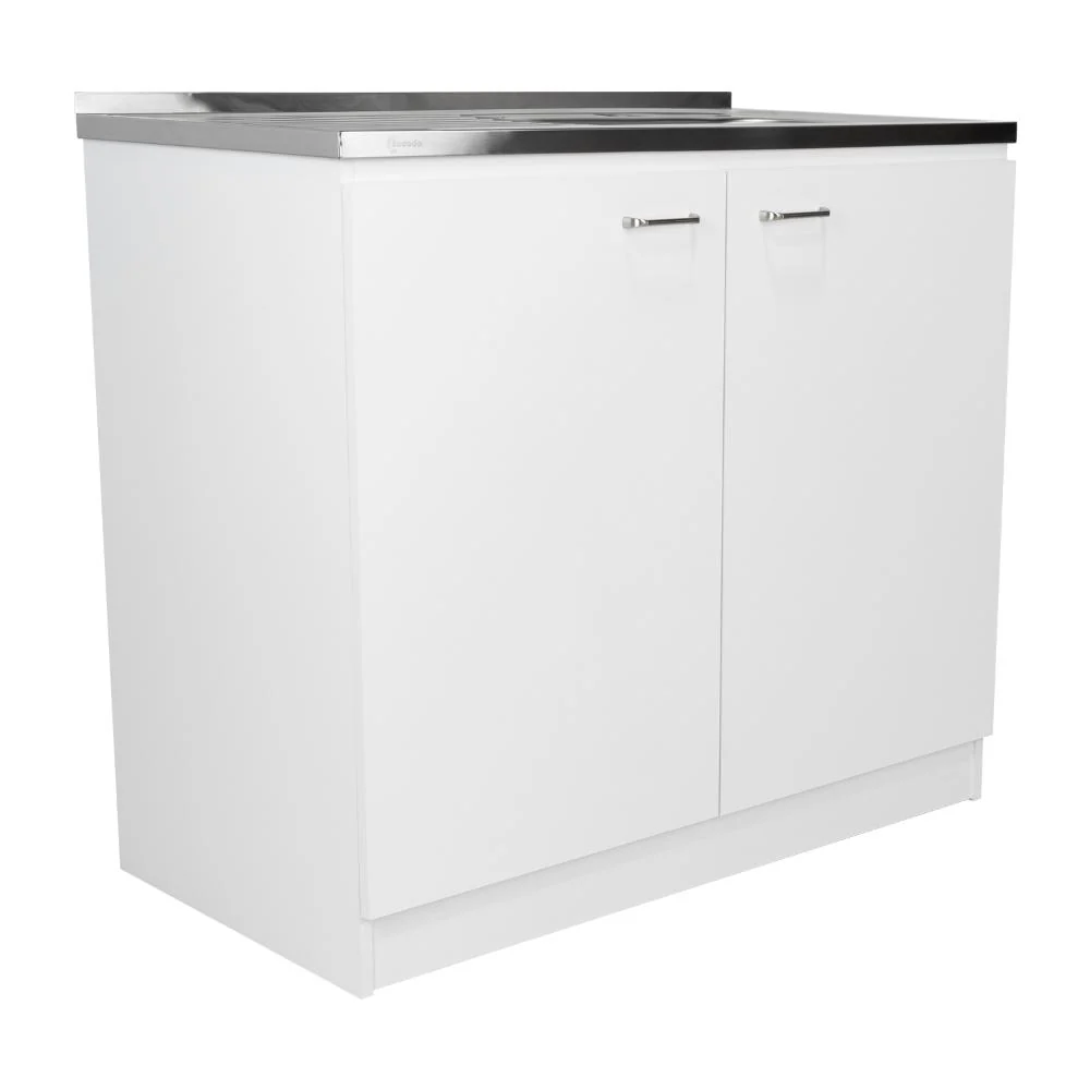 GABINETE INFERIOR CANTABRIA, BLANCO, CON DOS PUERTAS ABATIBLES Y MESÓN DERECHO ZF - Image 7