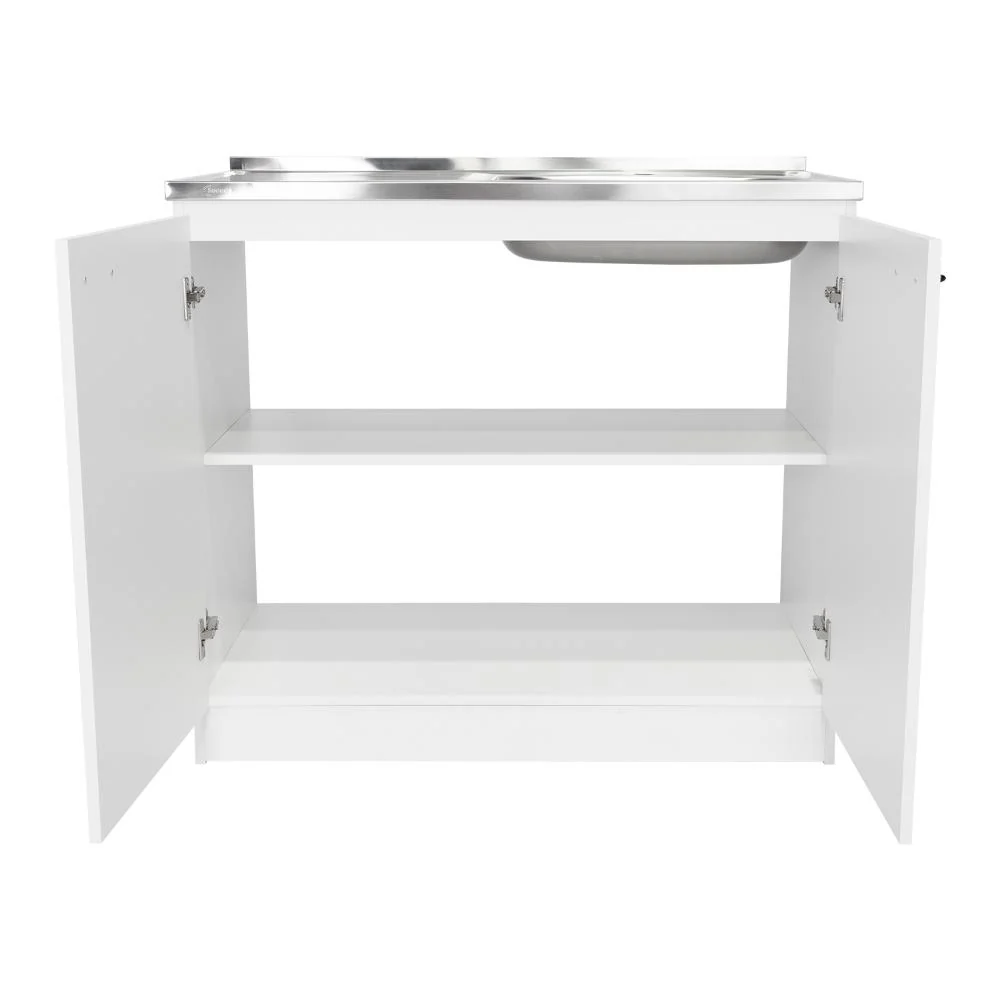 GABINETE INFERIOR CANTABRIA, BLANCO, IDEAL PARA ESPACIO REDUCIDOS, CON MESÓN DERECHO    ZF - Image 10
