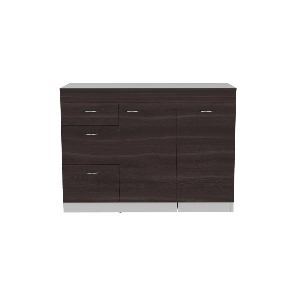 GABINETE INFERIOR DE COCINA AMATISTA, BLANCO Y MILAN, CON AMPLIA CAPACIDAD DE ALMACENAMIENTO, NO INCLUYE MESÓN - Image 6
