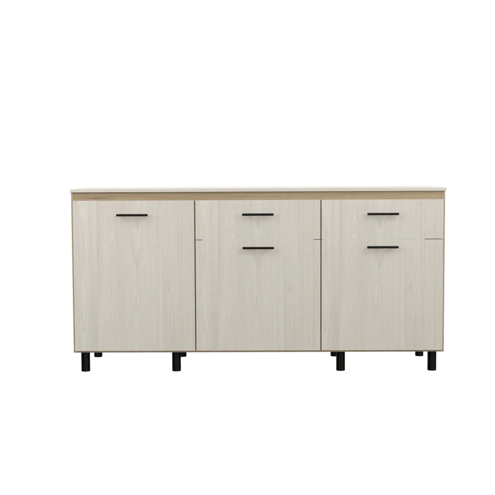 GABINETE INFERIOR KAZÁN 180, BEIGE Y NEVADO, CON GRAN CAPACIDAD DE ALMACENAMIENTO - Image 7