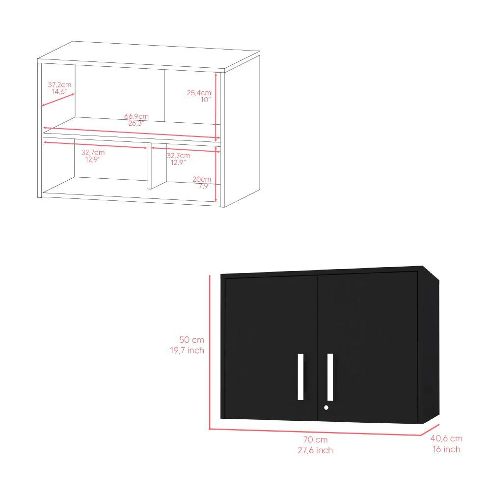 GABINETE MULTIUSOS SANDALO, WENGUE, CON CERRADURA Y LLAVE PARA PUERTA - Image 7