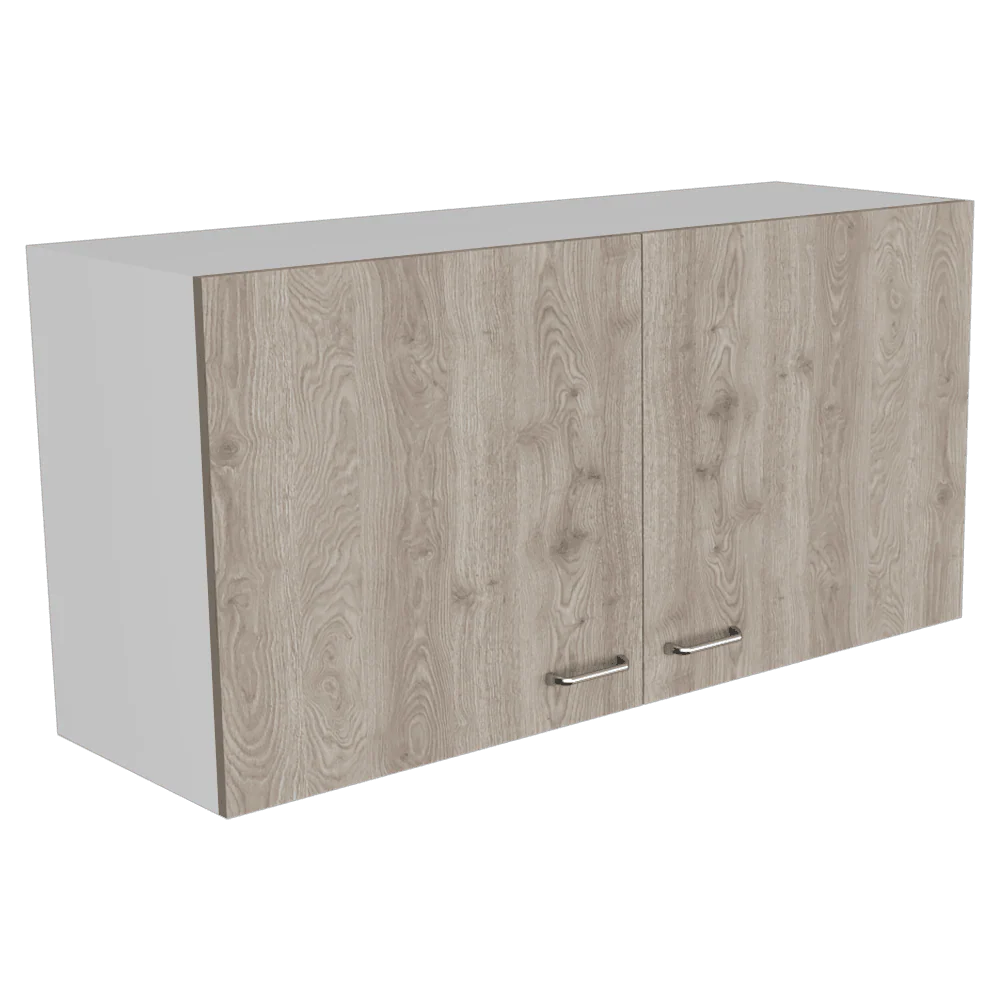 GABINETE SUPERIOR, CANTABRIA, BLANCO Y HUMO, CON DOS PUERTAS BATIENTES ZF - Image 7