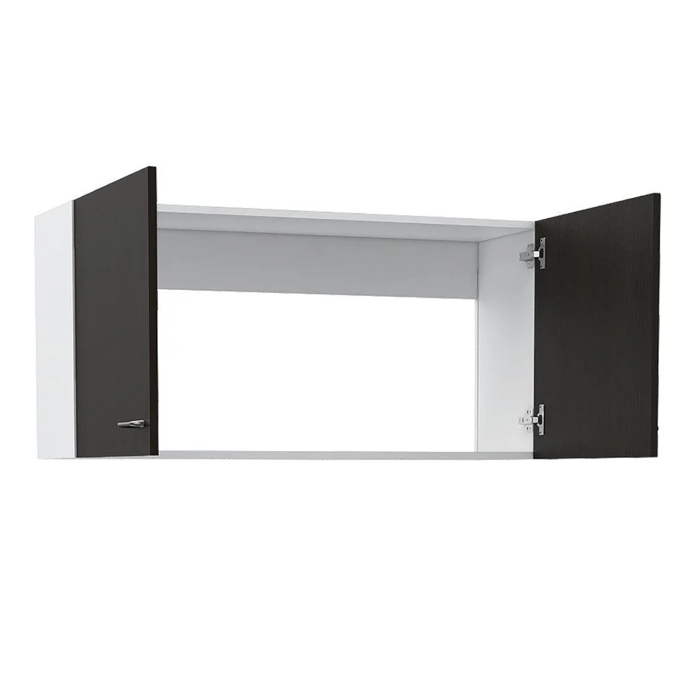 GABINETE SUPERIOR CANTABRIA, BLANCO Y WENGUE, CON DOS PUERTAS BATIENTES - Image 6
