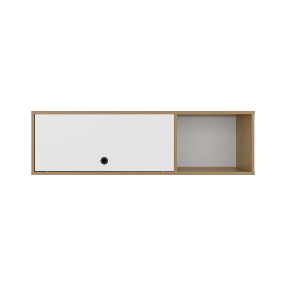 GABINETE SUPERIOR DE OFICINA SAHARAN, FRESNO EUROPEO Y BLANCO, CON COMPARTIMIENTOS PARA MANTENER CERCA ARCHIVOS ZF - Image 6