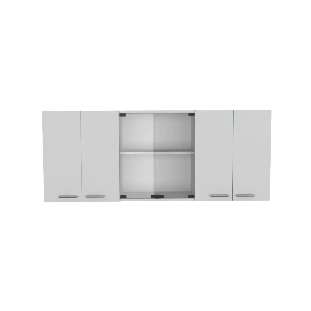 GABINETE SUPERIOR FRELLO 150, BLANCO NEVADO, INCLUYE ENTREPAÑO MÓVIL CENTRAL ZF - Image 3