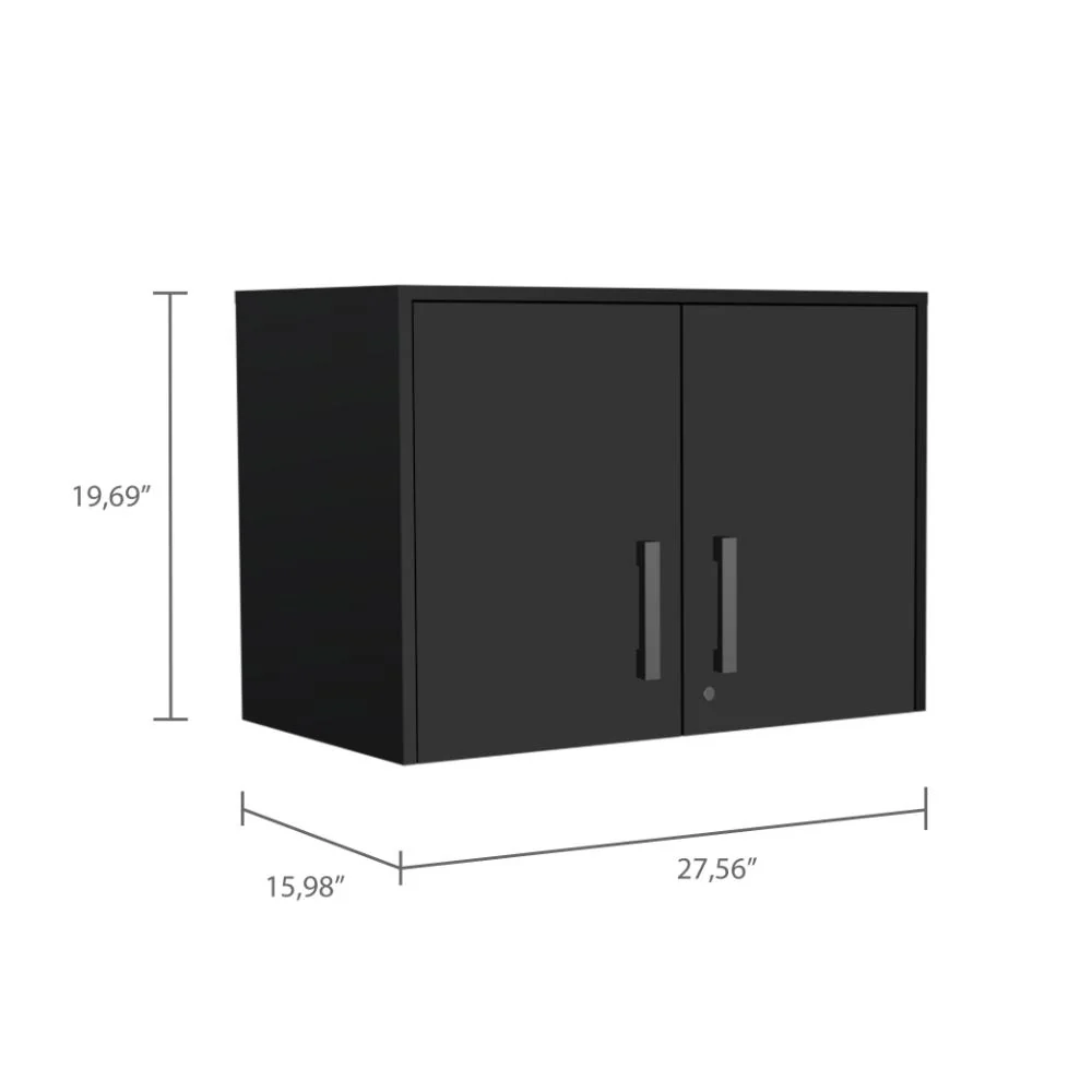 GABINETE SUPERIOR MULTIUSOS, WENGUE, CON DOS PUERTA BATIENTES ZF - Image 10