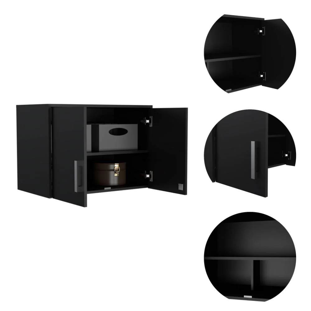 GABINETE SUPERIOR MULTIUSOS, WENGUE, CON DOS PUERTA BATIENTES ZF - Image 13