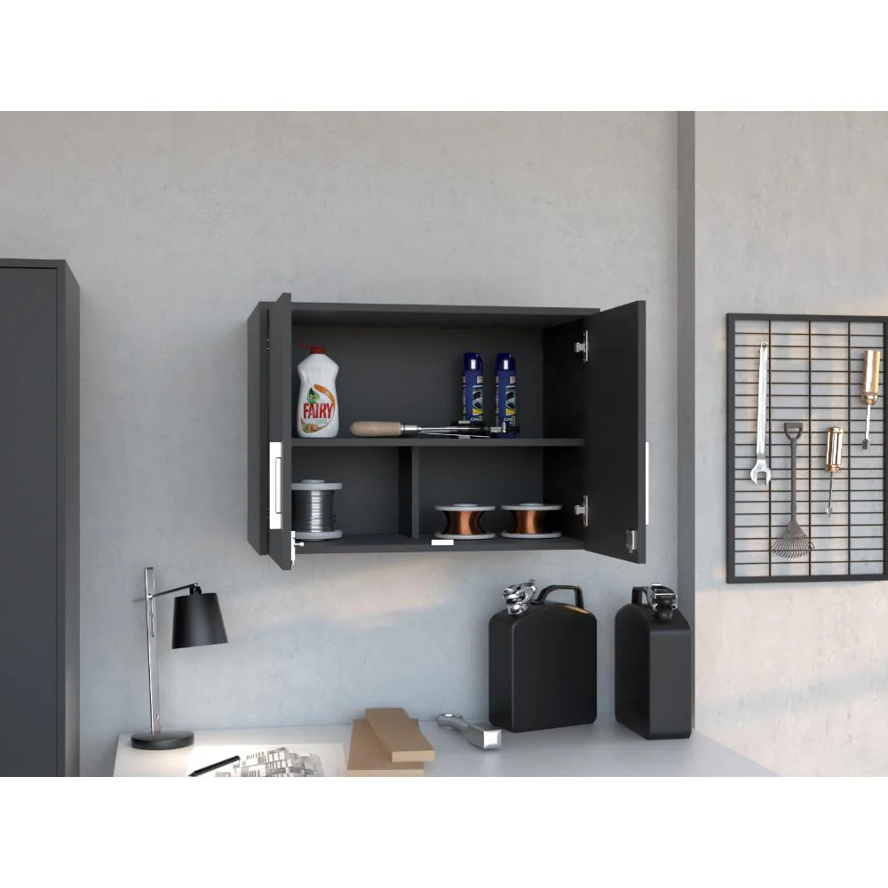GABINETE SUPERIOR MULTIUSOS, WENGUE, CON DOS PUERTA BATIENTES ZF - Image 6