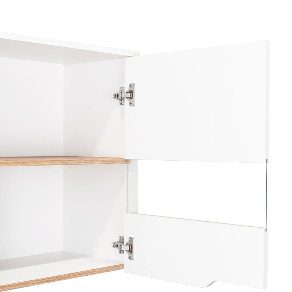 GABINETE SUPERIOR SOLER, BLANCO Y MACADAMIA, CON DOS PUERTAS Y FACIL INSTALACIÓN  100 - Image 11