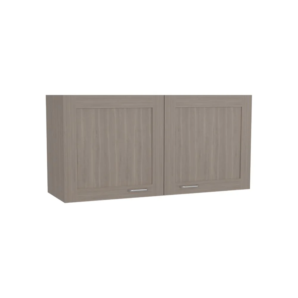 GABINETE SUPERIOR TORONTO, BARDOLINO, CON ESPACIO DE ALMACENAMIENTO Y MANIJAS METÁLICAS ZF - Image 5
