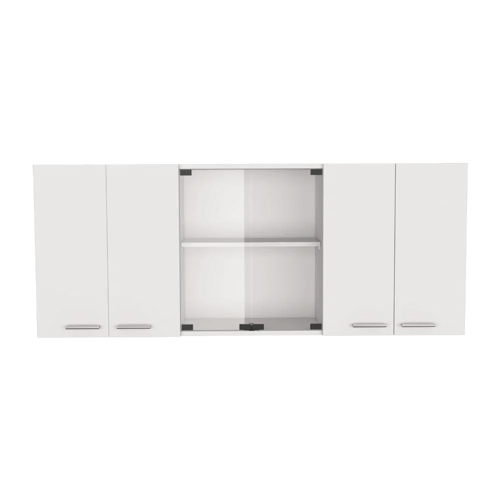GABINETE SUPERIOR VEGA, BLANCO DUQUEZA, CON AMPLIO ESPACIOS ESPACIOS PARA GUARDAR UTENSILIOS DE COCINA - Image 3