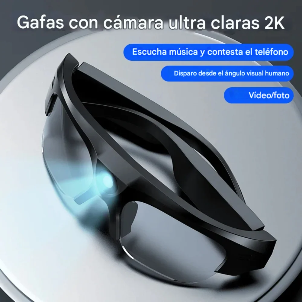GAFAS DEPORTIVAS CÁMARA VIDEO FOTOS 2K TÁCTIL ALTAVOZ BT - Image 3